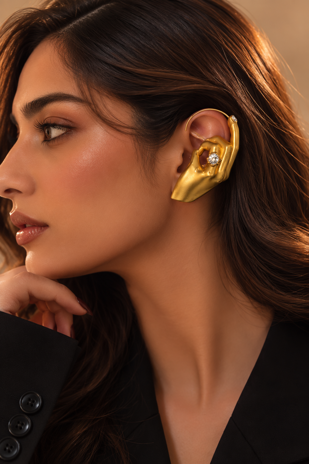 The Golden Touch Ear Cuff