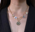 Evelyn Evil Eye Charm Necklace