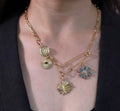 Solara Charm Statement Necklace