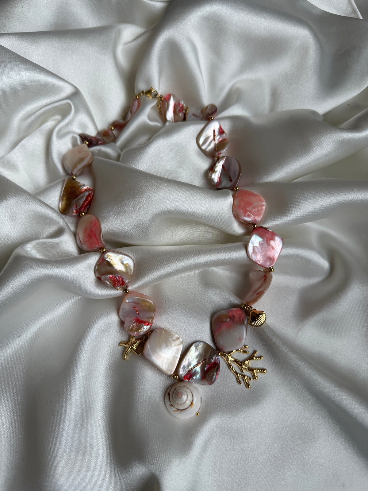 Coral Coast Charm Necklace