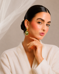 Classic Vintage Art Enamel Earrings