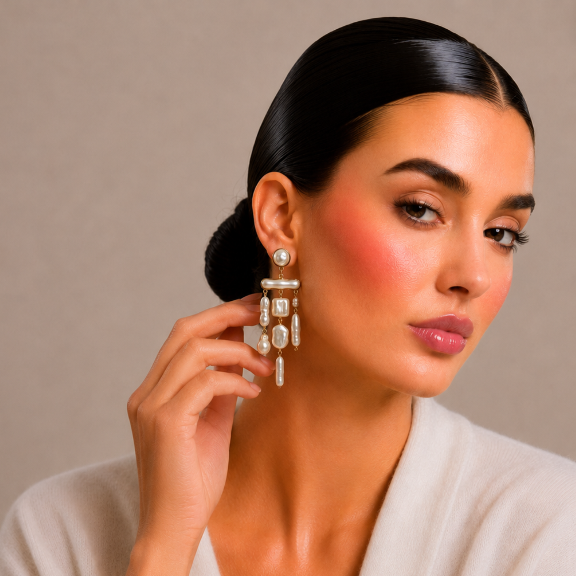 Ivory Rain Earrings