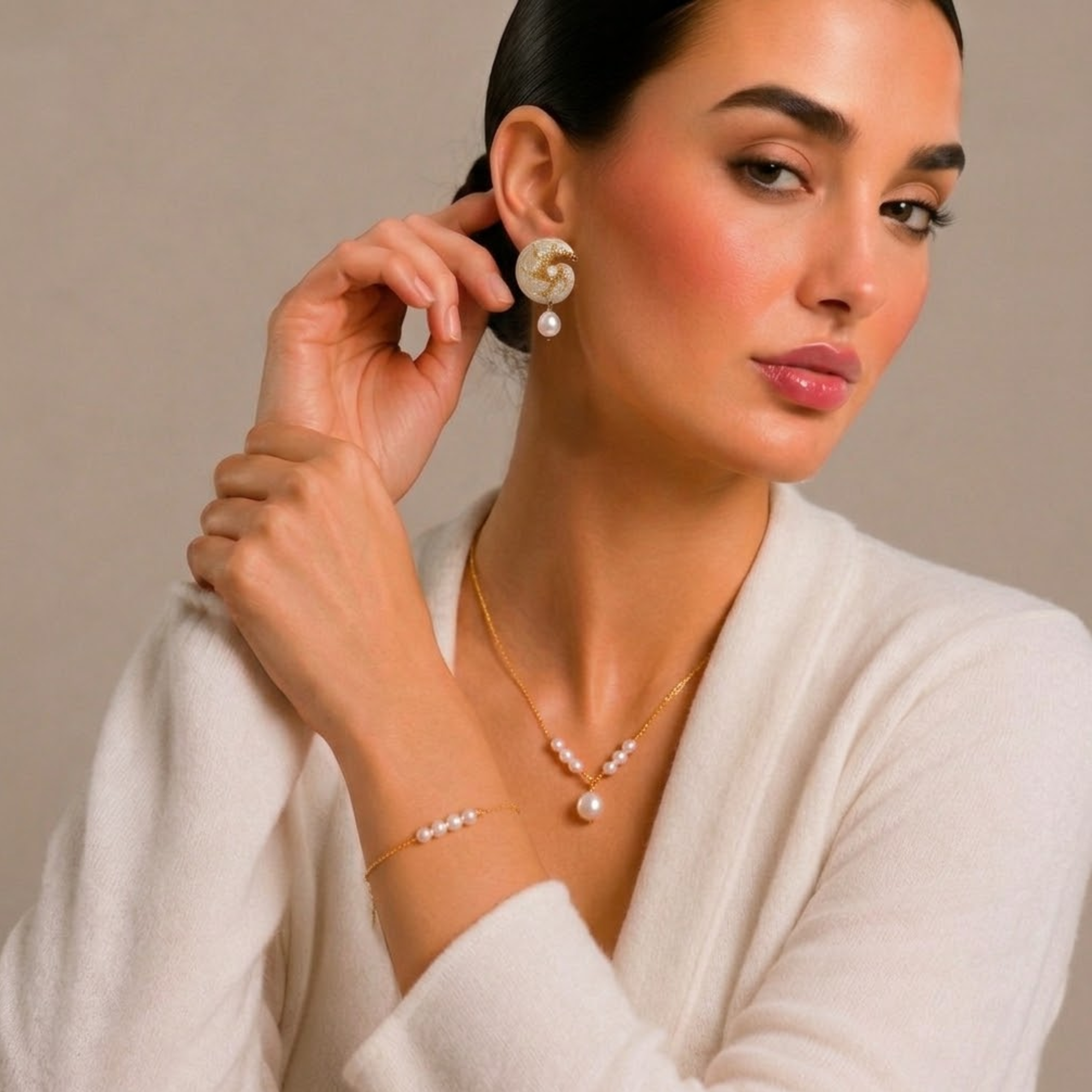 Siren Spiral Earrings