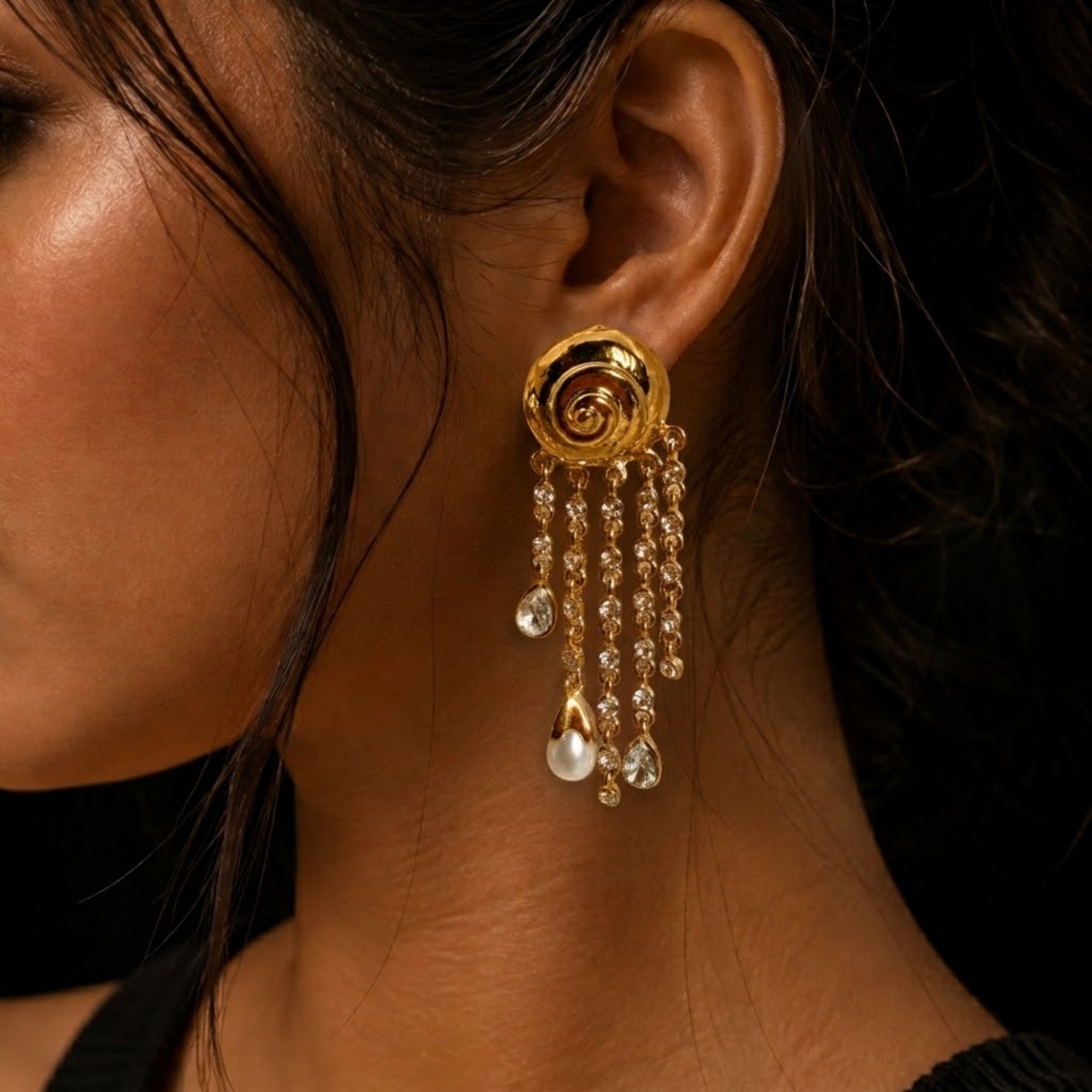 Évora Celeste Cascade Earrings