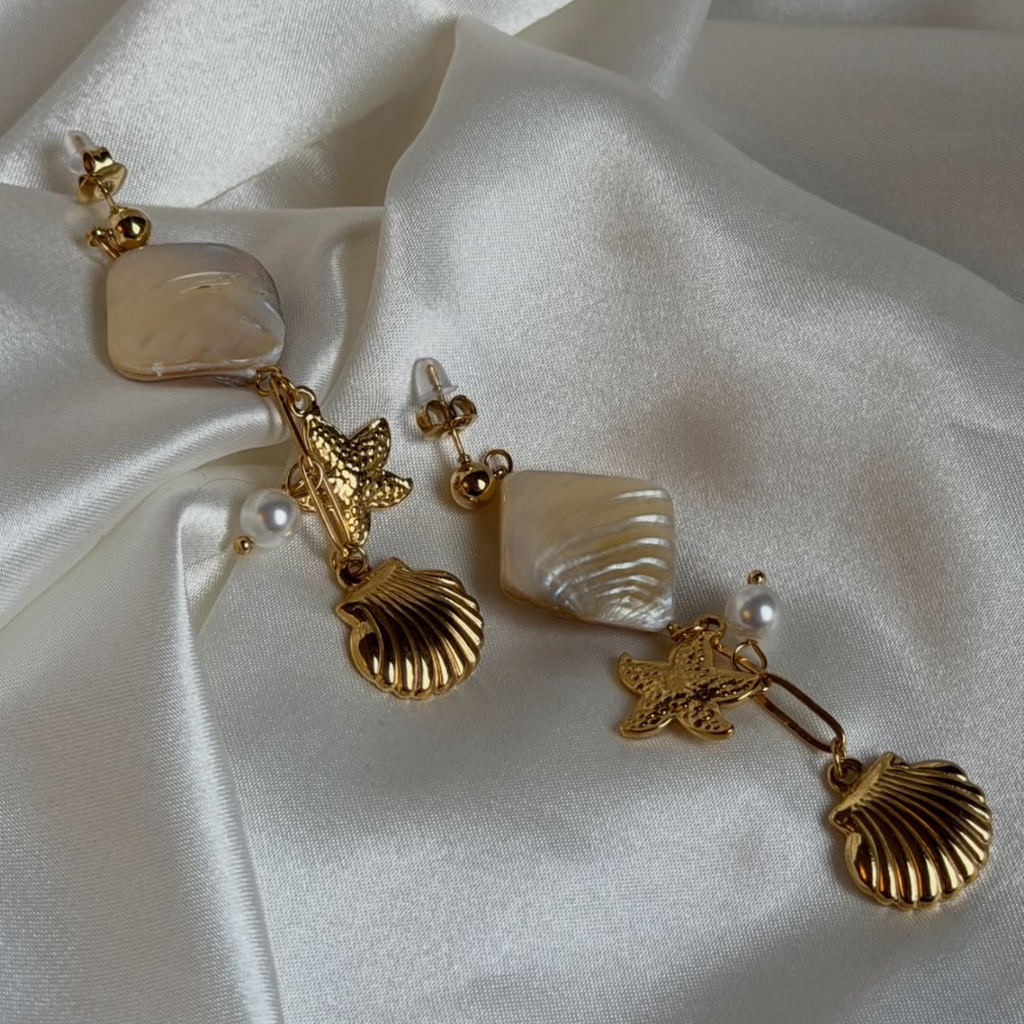 Golden Shore Earrings