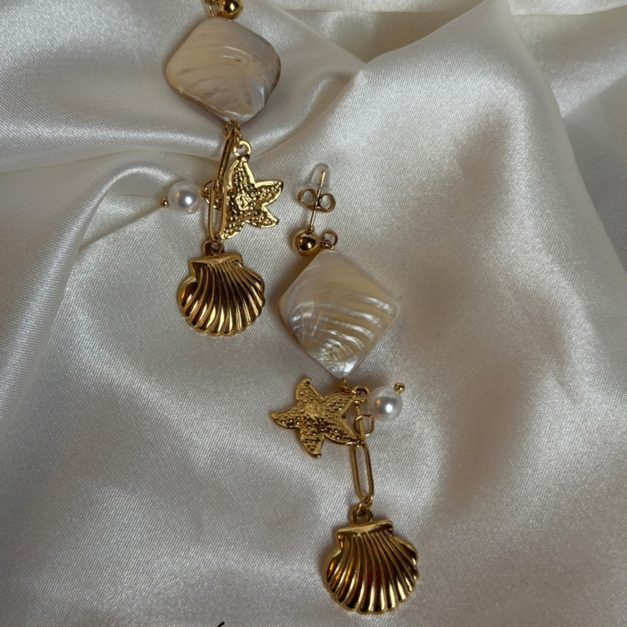 Golden Shore Earrings