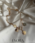 Solara Charm Statement Necklace