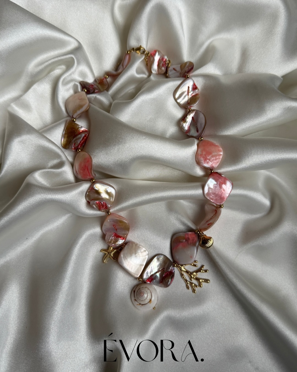 Coral Coast Charm Necklace