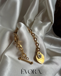 Heartlock Toggle Bracelet