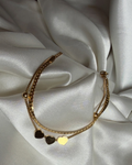 Trinity Heart Chain Bracelet