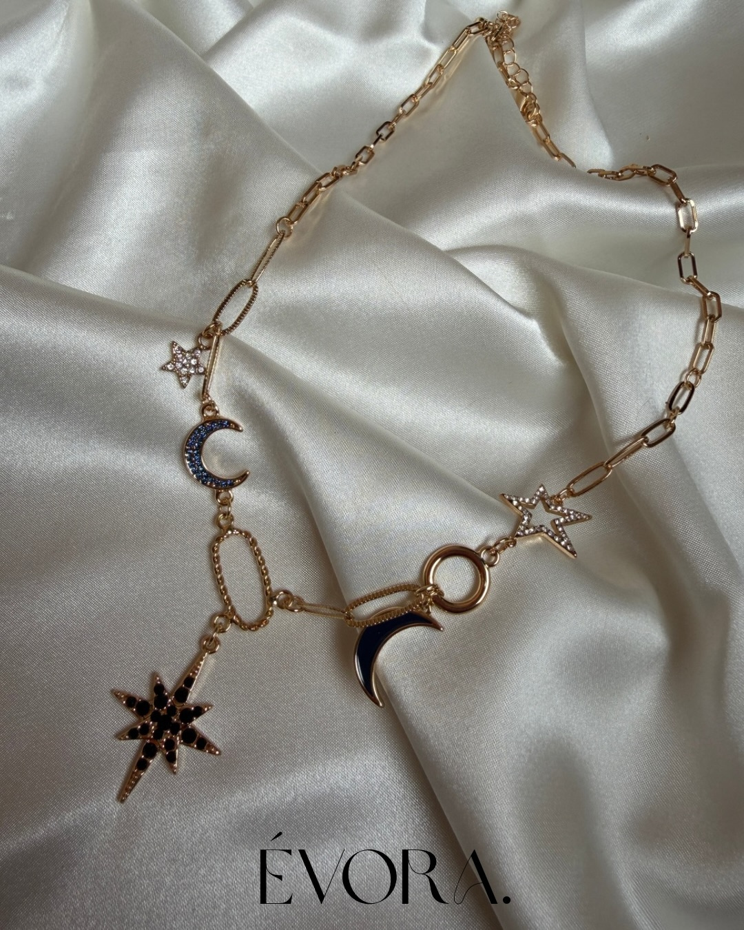 Lunara Celestial Charm Necklace