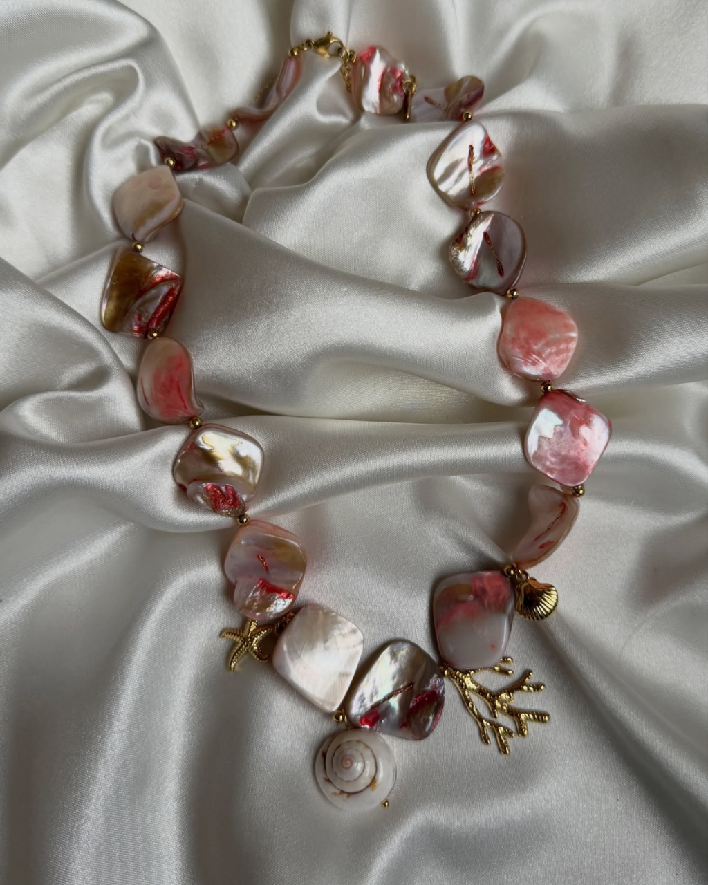 Coral Coast Charm Necklace