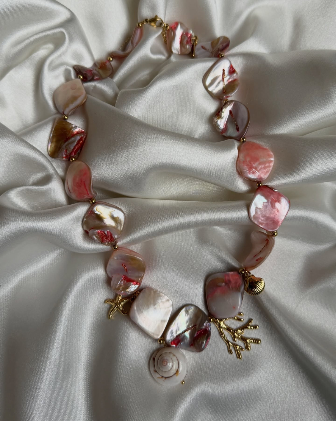 Coral Coast Charm Necklace