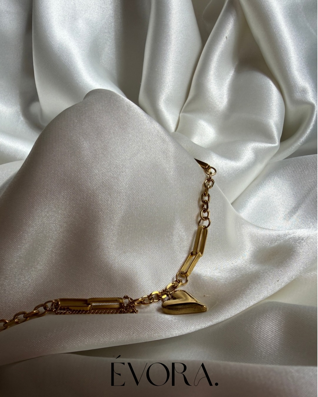 Heartline Link Necklace