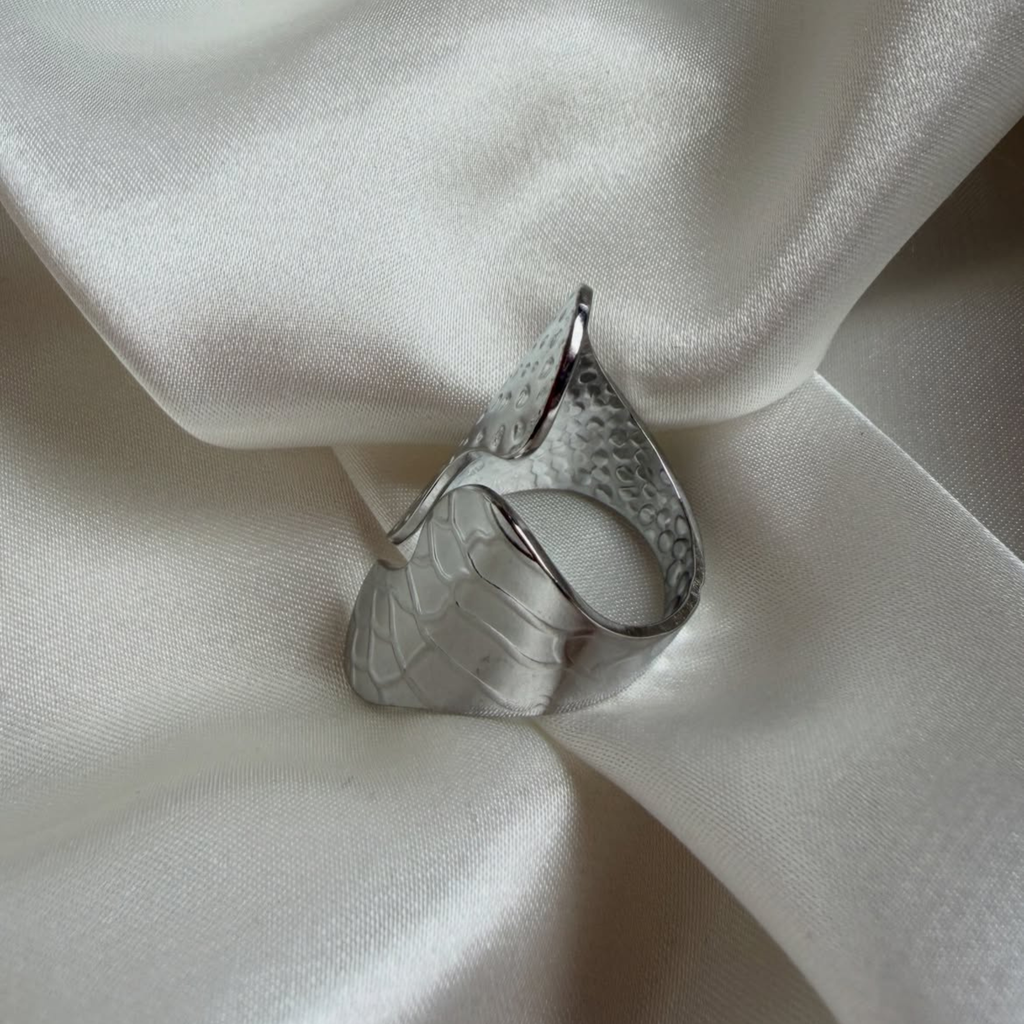Duo Luxe Textured Ring